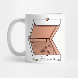 Pizza box Mug